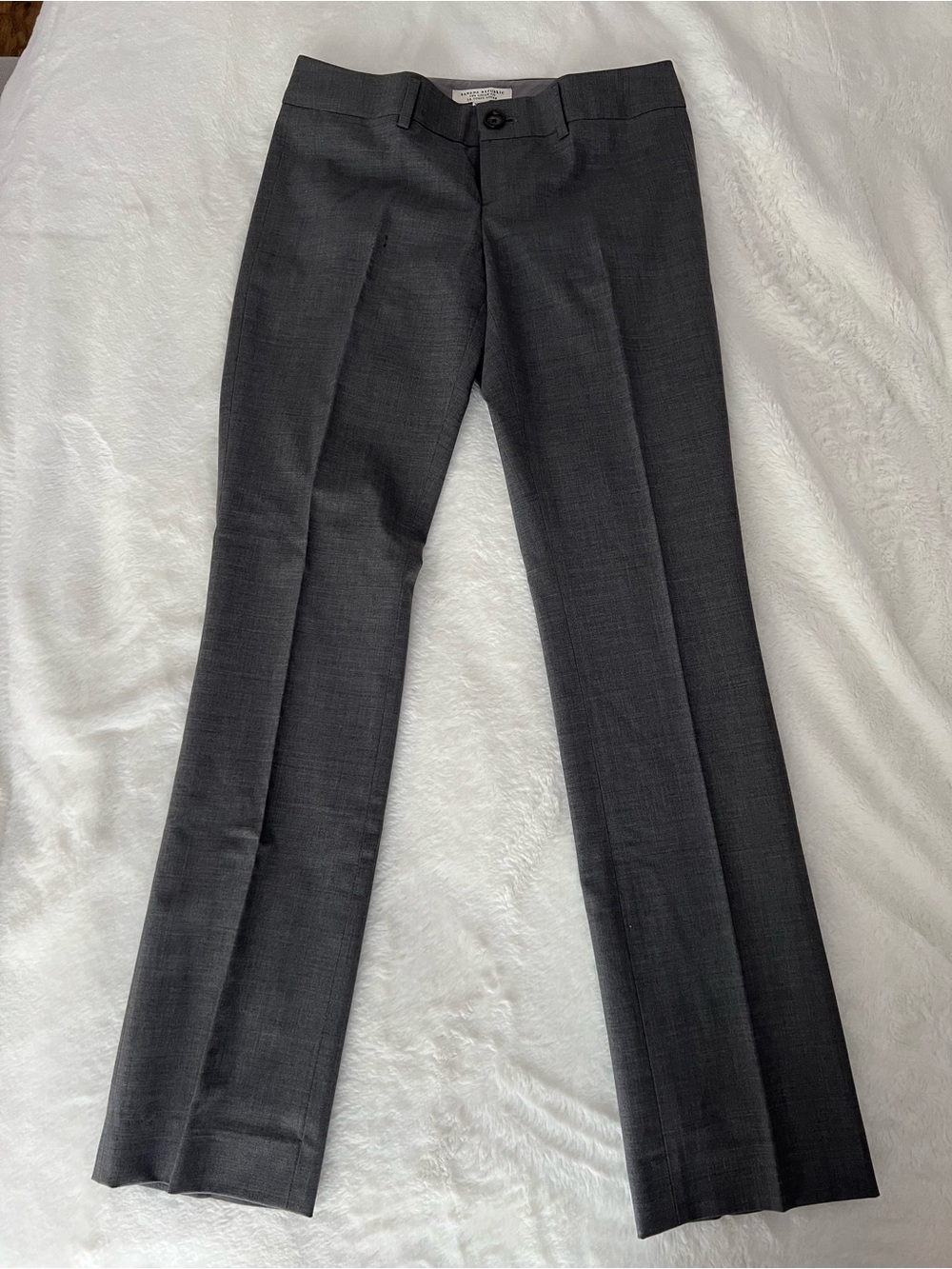 Banana Republic Women’s Gray Straight Leg Dress Pants | Size 0